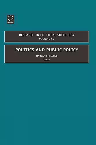 Politics and Public Policy cover