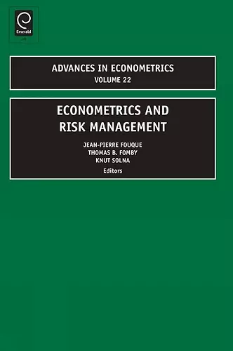 Econometrics and Risk Management cover