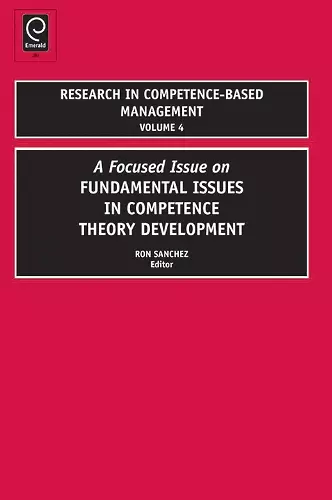 Research in Competence-Based Management cover