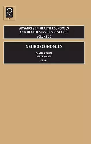 Neuroeconomics cover