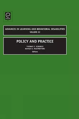 Policy and Practice cover