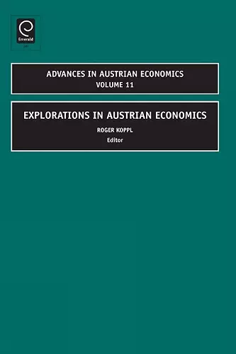 Explorations in Austrian Economics cover