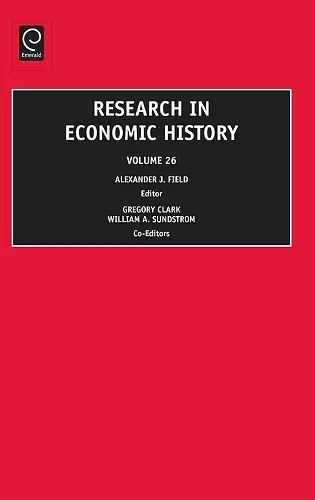 Research in Economic History cover