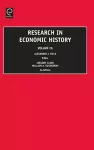 Research in Economic History cover