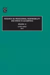 Research on Professional Responsibility and Ethics in Accounting cover