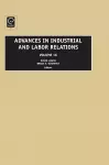 Advances in Industrial and Labor Relations cover