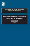 Documents from Glenn Johnson and F. Taylor Ostrander cover