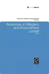 Advances in Mergers and Acquisitions cover