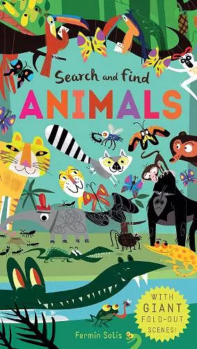 Search and Find Animals cover