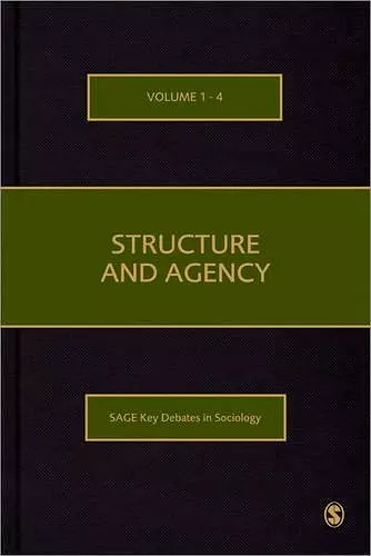 Structure and Agency cover