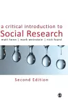 A Critical Introduction to Social Research cover