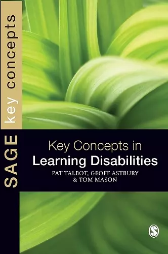 Key Concepts in Learning Disabilities cover