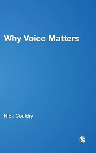 Why Voice Matters cover