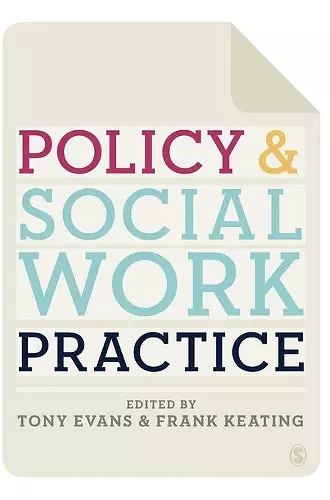 Policy and Social Work Practice cover