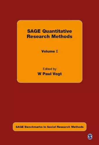 SAGE Quantitative Research Methods cover