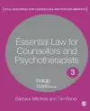 Essential Law for Counsellors and Psychotherapists cover