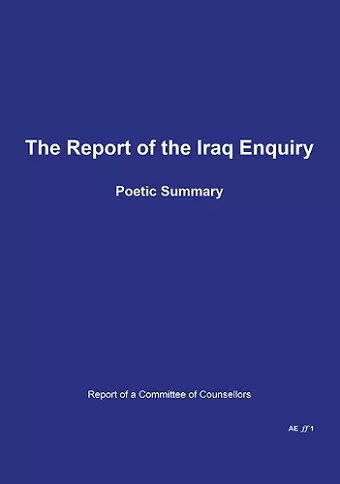 The Report of the Iraq Enquiry cover