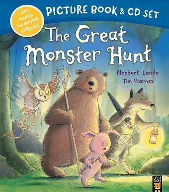 The Great Monster Hunt Book & CD cover