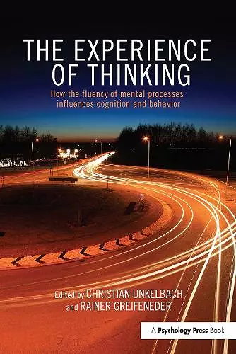The Experience of Thinking cover