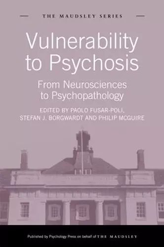 Vulnerability to Psychosis cover