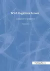 BCoS Cognitive Screen cover