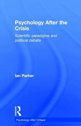 Psychology After the Crisis cover