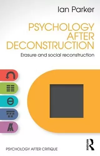 Psychology After Deconstruction cover