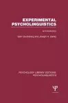 Experimental Psycholinguistics (PLE: Psycholinguistics) cover