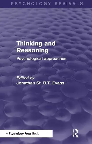 Thinking and Reasoning cover