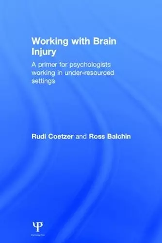 Working with Brain Injury cover