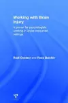 Working with Brain Injury cover