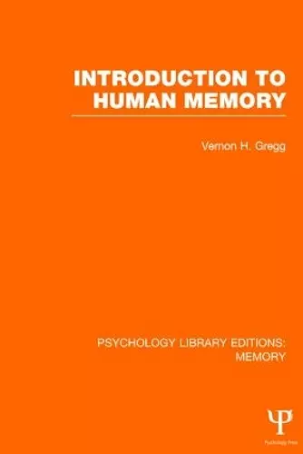 Introduction to Human Memory (PLE: Memory) cover