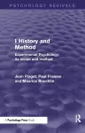 Experimental Psychology Its Scope and Method: Volume I (Psychology Revivals) cover