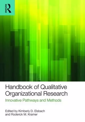 Handbook of Qualitative Organizational Research cover