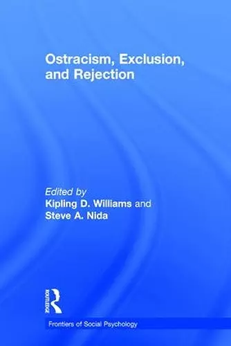 Ostracism, Exclusion, and Rejection cover