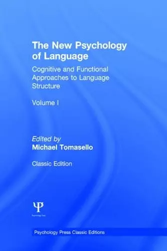 The New Psychology of Language cover