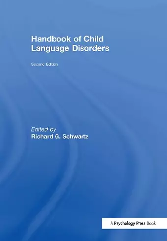 Handbook of Child Language Disorders cover