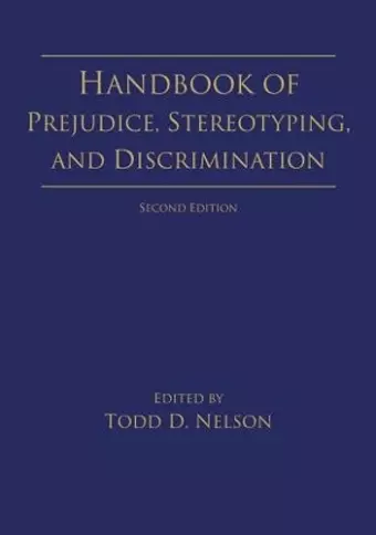 Handbook of Prejudice, Stereotyping, and Discrimination cover