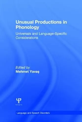 Unusual Productions in Phonology cover