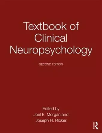 Textbook of Clinical Neuropsychology cover