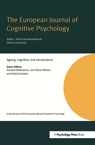 Ageing, Cognition, and Neuroscience cover