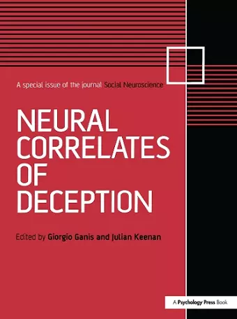 Neural Correlates of Deception cover