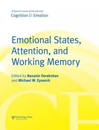 Emotional States, Attention, and Working Memory cover