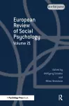 European Review of Social Psychology: Volume 21 cover