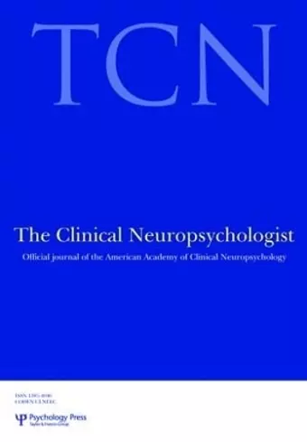 Pediatric Neuropsychology cover