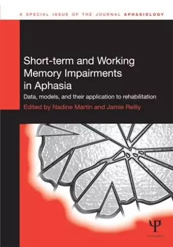 Short-term and Working Memory Impairments in Aphasia cover