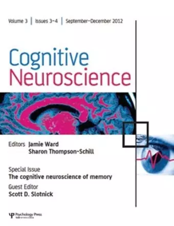 Cognitive Neuroscience of Memory cover