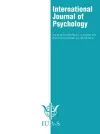 XXX International Congress of Psychology: Abstracts cover