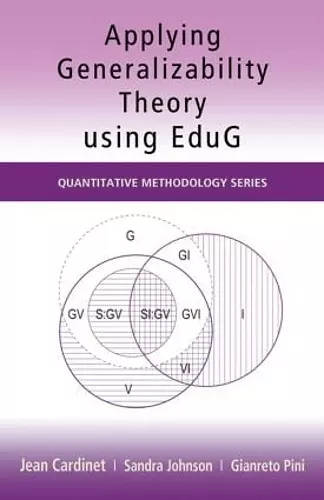 Applying Generalizability Theory using EduG cover