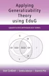 Applying Generalizability Theory using EduG cover